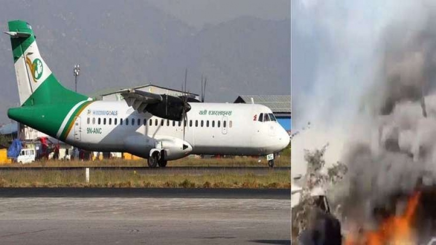Ít nhất 40 người thiệt mạng trong vụ rơi máy bay tại Nepal